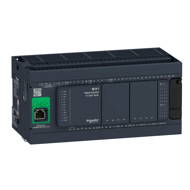 CONTROLLER M241 40 I/O RELAY ETHERNET COMPACT 100/240VAC