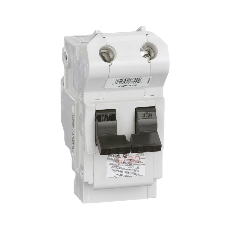BREAKER NA 100A 2P 120/240V FOR STAB-LOK PANEL