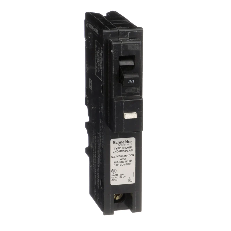 BREAKER 20A 1P 120V COMBINATION ARC FAULT INTERRUPTER