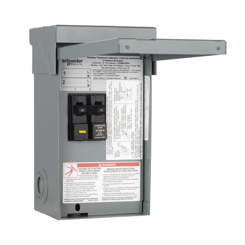BREAKER 50A 2P 120/240V GFCI FOR HOT TUB/POOL/SPA