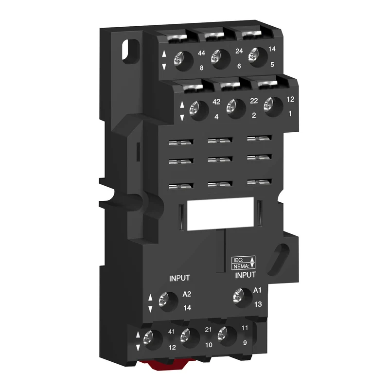 RELAY PLUG-IN 15A 250V 3NO CONTACT 1-SOCKET MIXED TERMIN