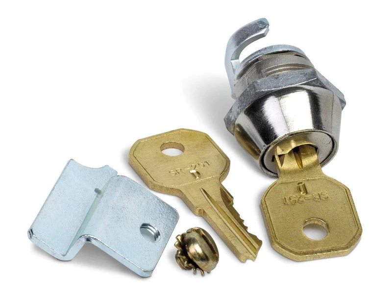 LOCK KIT CONVERT DOOR LATCH FROM SPRING CATCH TO LOCK