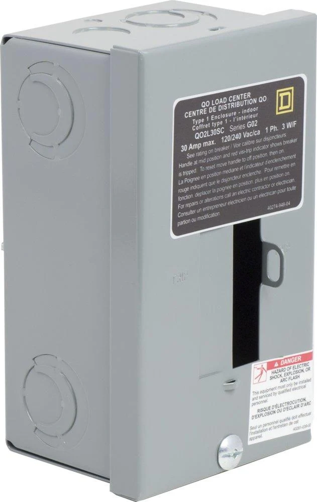 LOAD CENTER 2/4C 30A 1PH 3W 120/240V MAIN LUGS NEMA-1