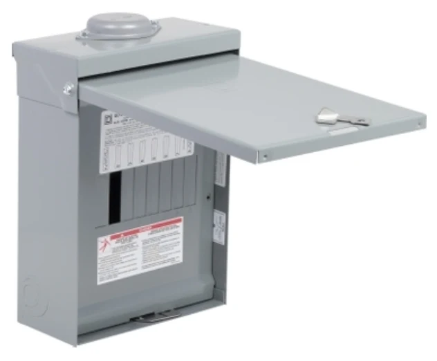 LOAD CENTER 6/12C 100A 1PH 3W 120/240V MAIN LUGS NEMA-3R