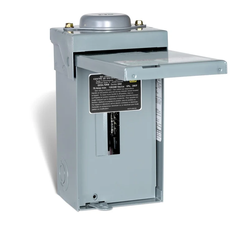 LOAD CENTER 2/4C 70A 1PH 3W 120/240V MAIN LUGS NEMA-3R