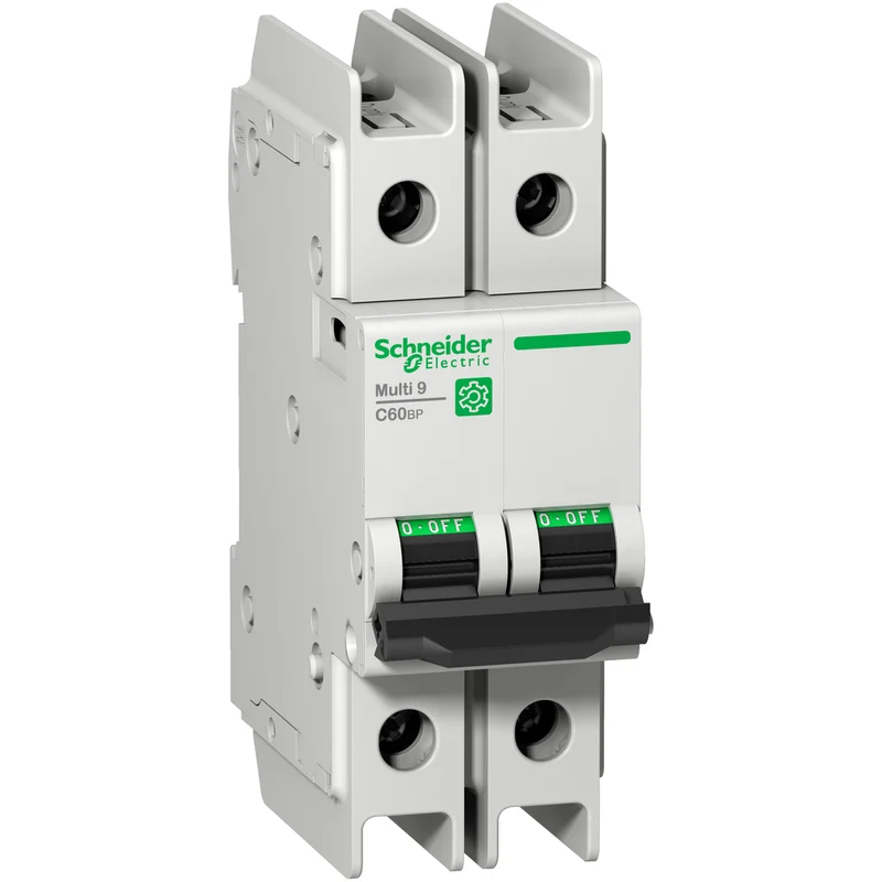 MINI BREAKER "D" CURVE C60BP 2P 3A 277/480VAC 125VDC