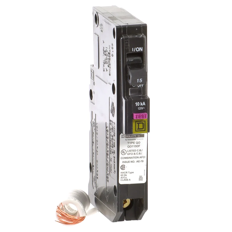 BREAKER QO 15A 1P 120V ARC/GROUND FAULT INTERRUPTER