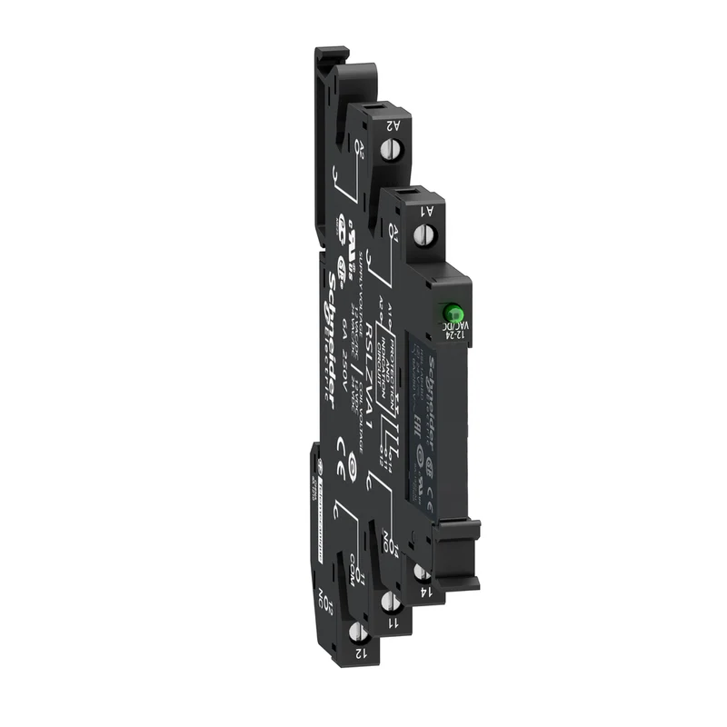 RELAY 12VAC/DC & SCREW CONNECTOR SOCKET