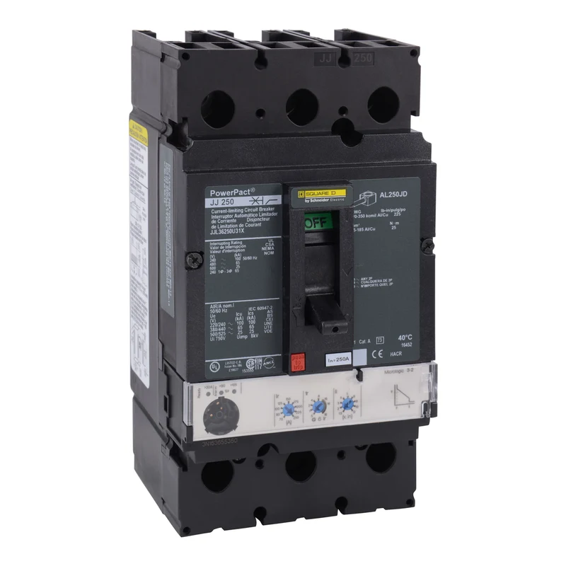BREAKER MOLDED CASE 250A 3P 600V MICROLOGIC