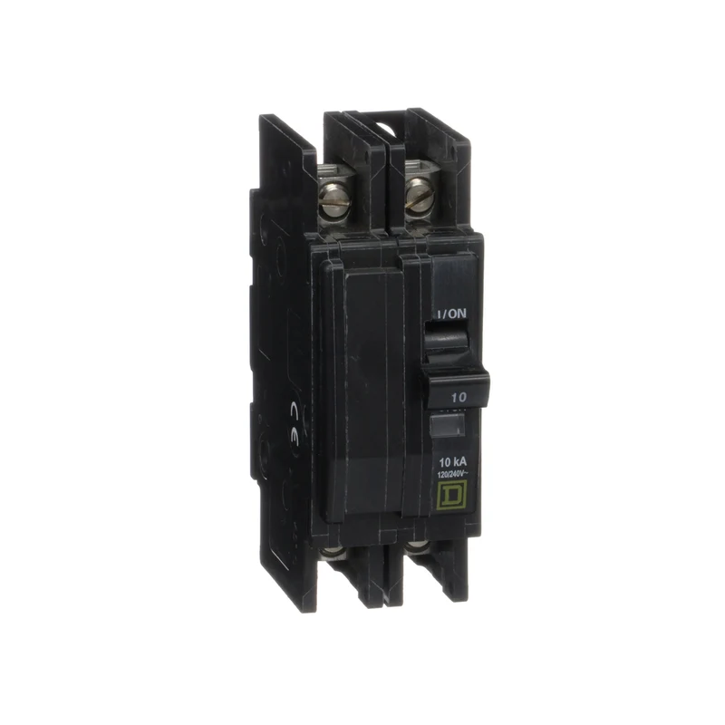 BREAKER QOU 10A 2P 120/240V VISI-TRIP INDICATOR
