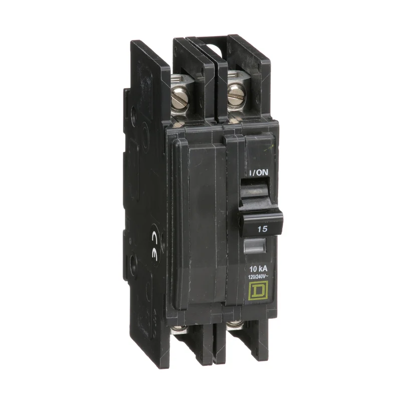BREAKER QOU 15A 2P 120/240V VISI-TRIP INDICATOR