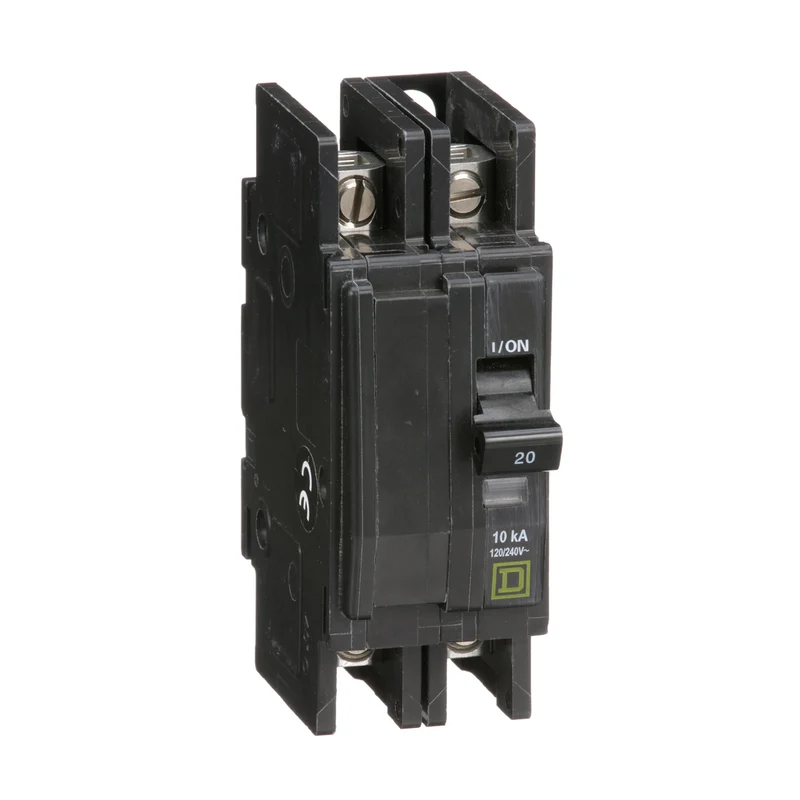 BREAKER QOU 20A 2P 120/240V VISI-TRIP INDICATOR
