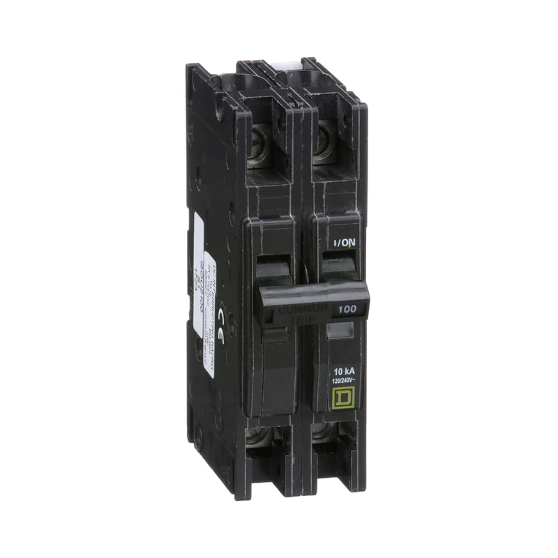 BREAKER QOU 100A 2P 120/240V VISI-TRIP INDICATOR