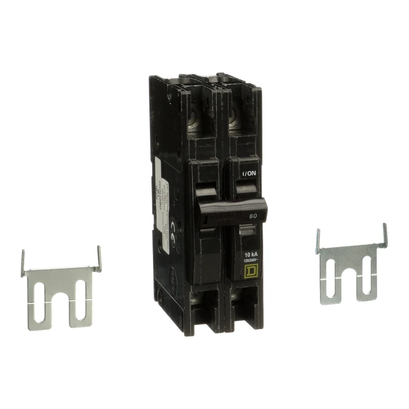 BREAKER QOU 80A 2P 120/240V VISI-TRIP INDICATOR