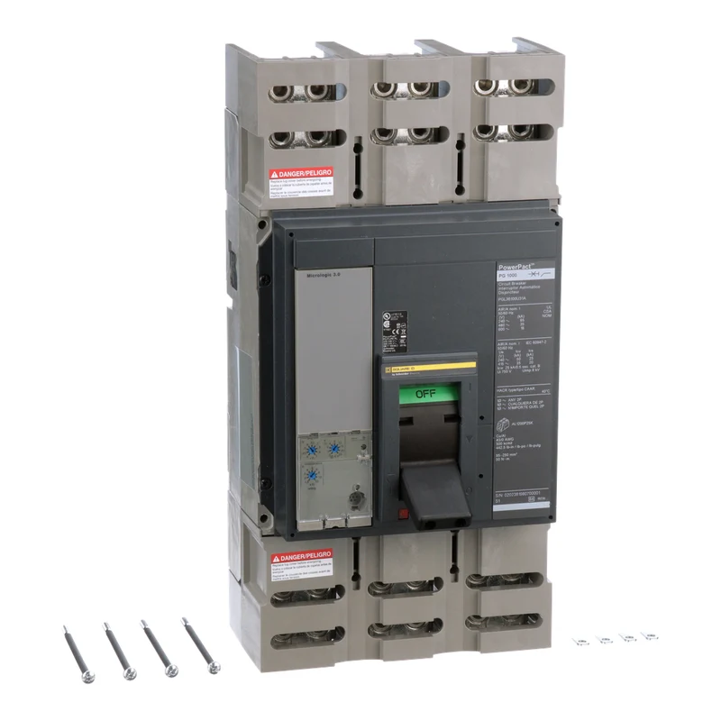 BREAKER MOLDED CASE 1000A 3P 600V P-FRAME ELECTRONIC