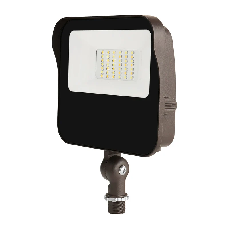 LUMARK LSF FLOODLIGHT SELECTABLE CCT 3000-4000-5000K, 25W, KNUCKLE/YOKE