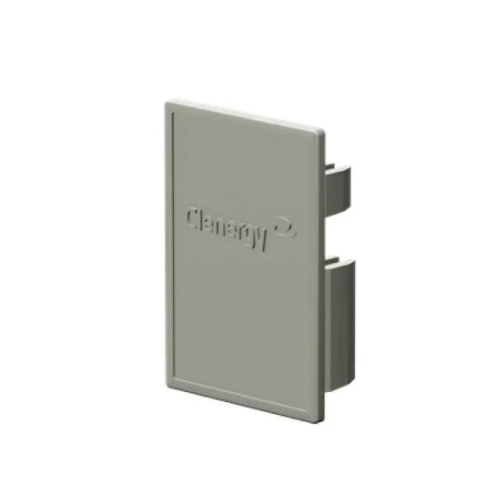 Clenergy end cap for Eco Rail, grey