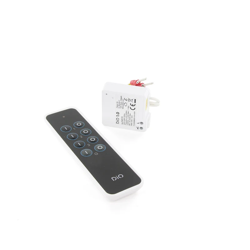 Micro-module d'interrupteur + télécommande 3 canaux - Chacon