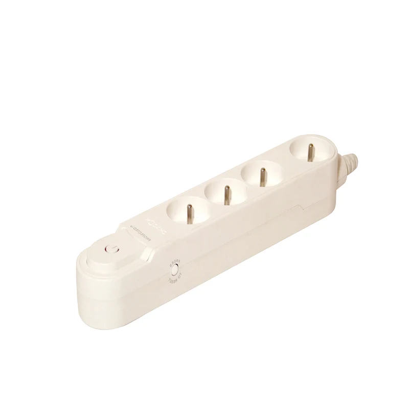 Bloc multiprise 4x16A 1,5m - Blanc - Chacon