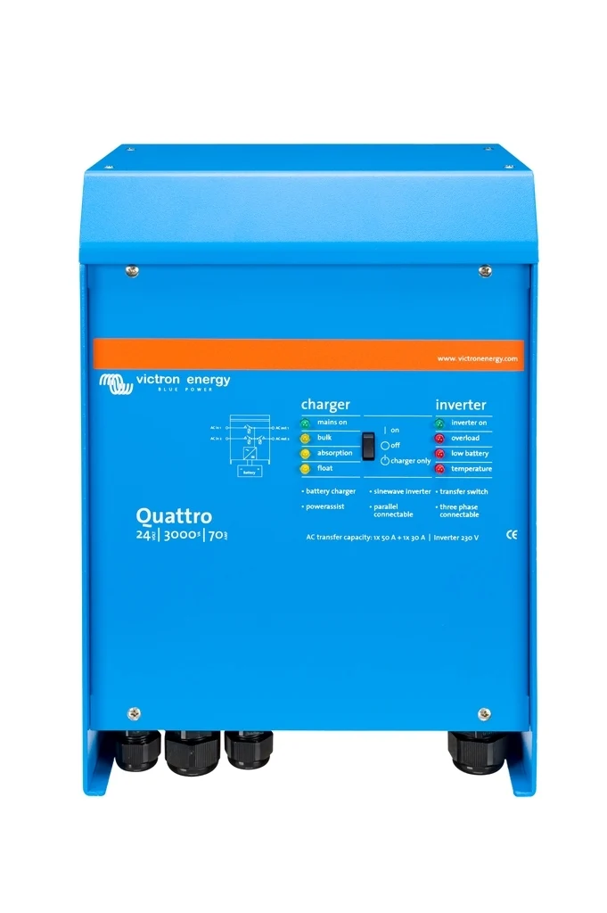 Victron Energy Quattro 24/3000/70-50/50 230V VE.Bus