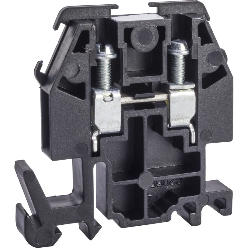 Terminal Block, Linergy, Box Lug Connector, Black Colored Block, 30A, 600V