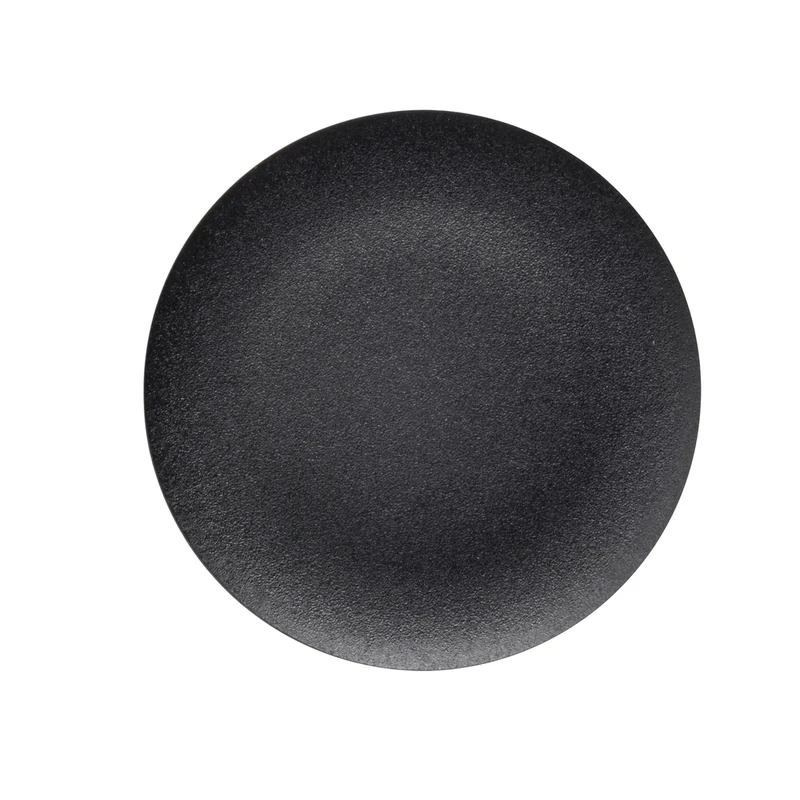 Cap For Push Button Head, Harmony XB4, Selector Switch, Plastic, Black Flush, 22mm, Unmarked