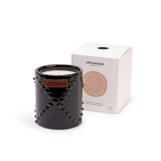 Bougie parfumée artisanale marocaine - Taille S - plusieurs coloris