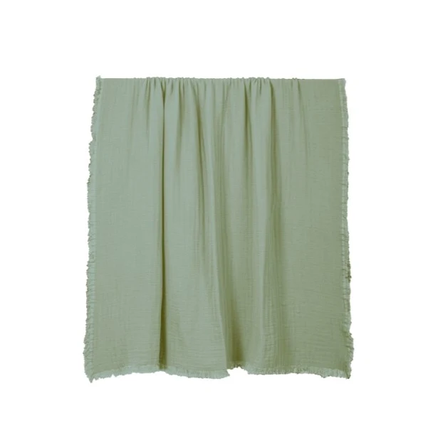 Plaid double gaze de coton - Haomy