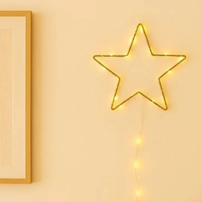 Guirlande lumineuse led - Etoile medium