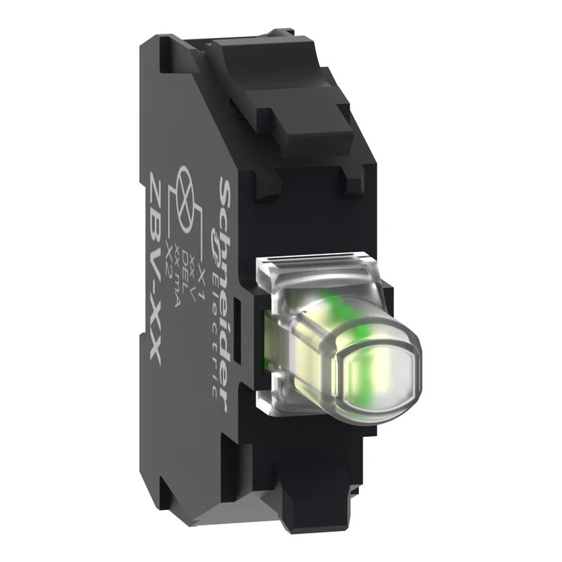 Light Block, Harmony XB4, Harmony XB5, 22mm, Universal LED, Screw Clamp Terminal, 110...240V AC