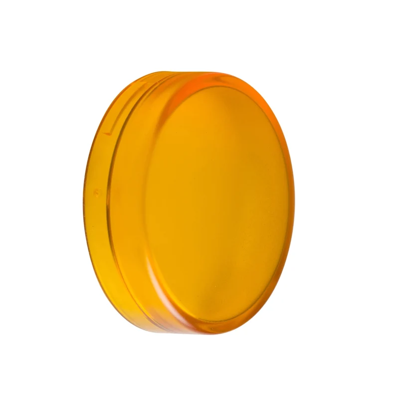 Harmony XB4, Harmony XB5, Orange Plain Lens For Circular Pilot Light 22mm With BA9s Bulb