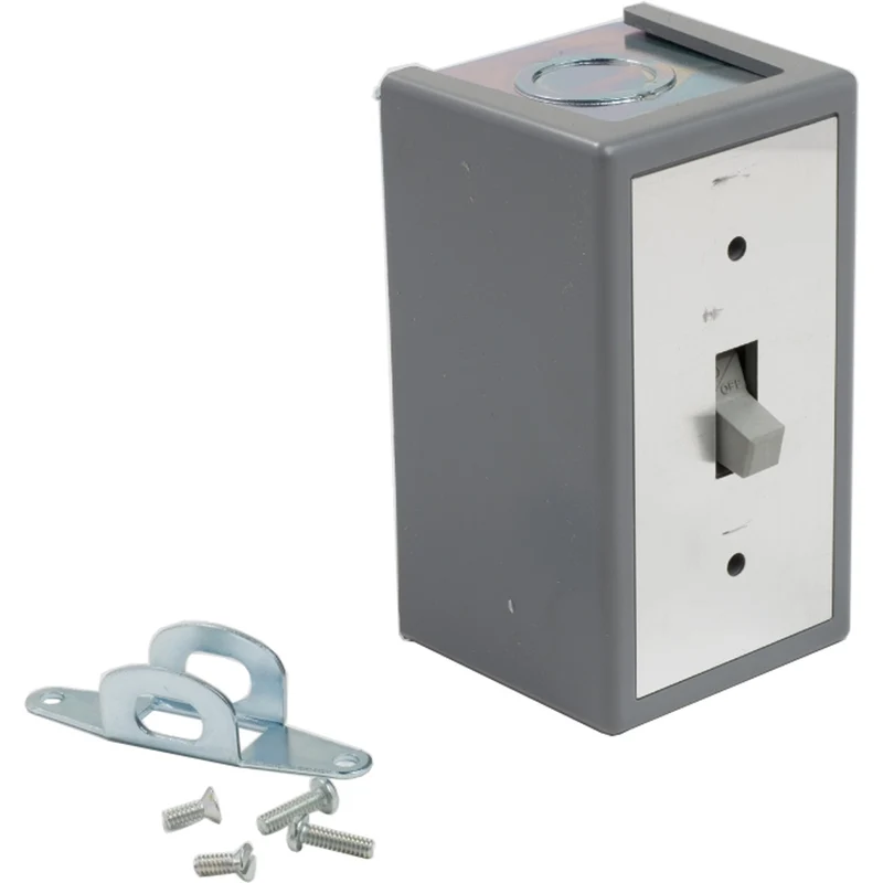 Manual Switch, Type K, Single Unit, 600VAC, 3 Pole, 30A, Toggle Switch, No Indicator, Plastic Enclosure
