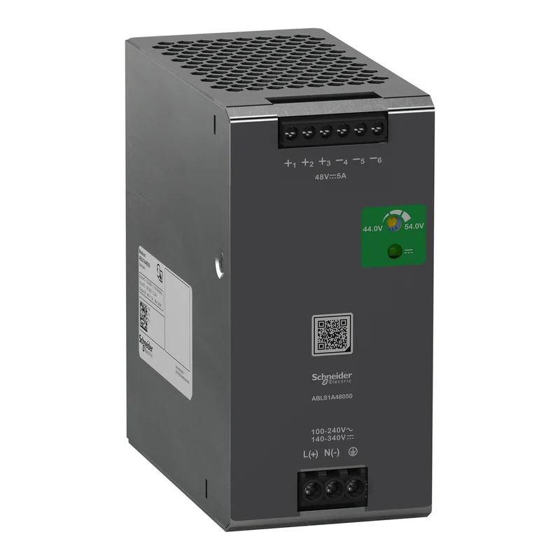 Regulated Power Supply, 100...240V AC, 48V, 5A, Single Phase, Optimized