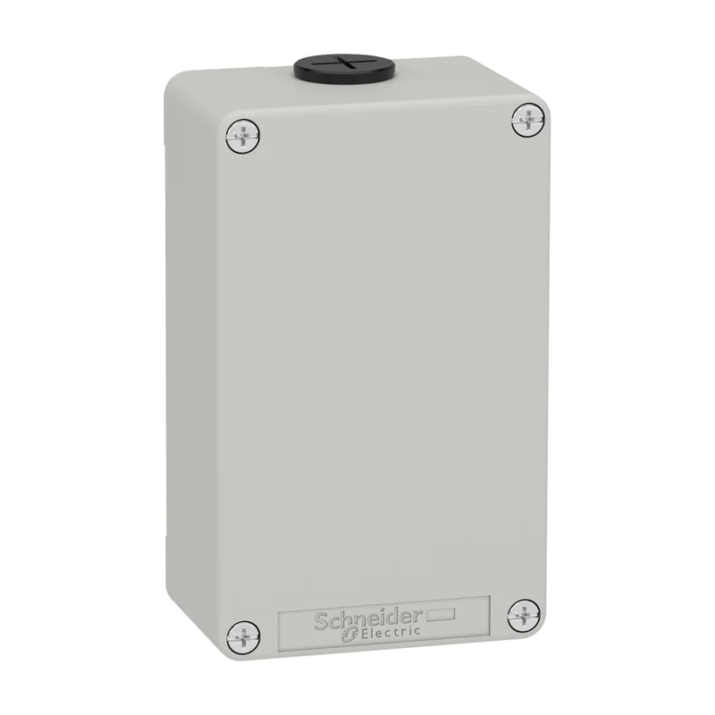 Die Cast Empty Control Station, Harmony XAP, XB2 SL, Zinc Alloy, Grey, M20, Undrilled, 80x130x51,5mm, UL CULus