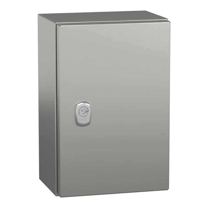Wall Mounted Enclosure, PanelSeT S3X, Stainless Steel 316L, Plain Door, 300x200x150mm, IP66