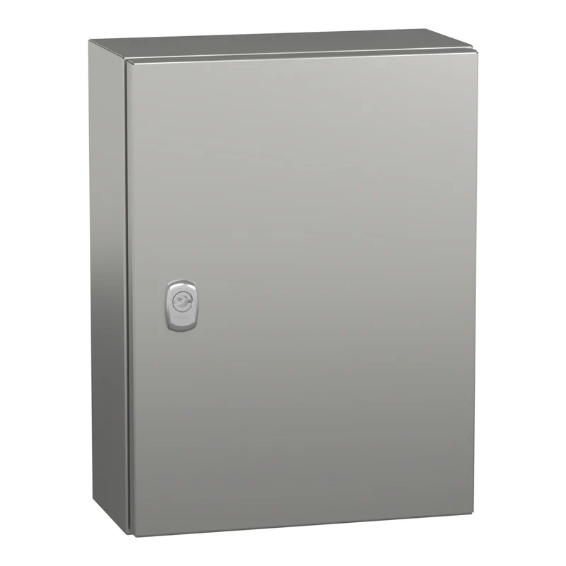 Wall Mounted Enclosure, PanelSeT S3X, Stainless Steel 316L, Plain Door, 400x300x150mm, IP66