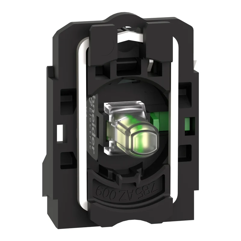 Complete Body/Contact Assembly And Light Block, Harmony XB5, Universal LED, 1NO, 230...240V