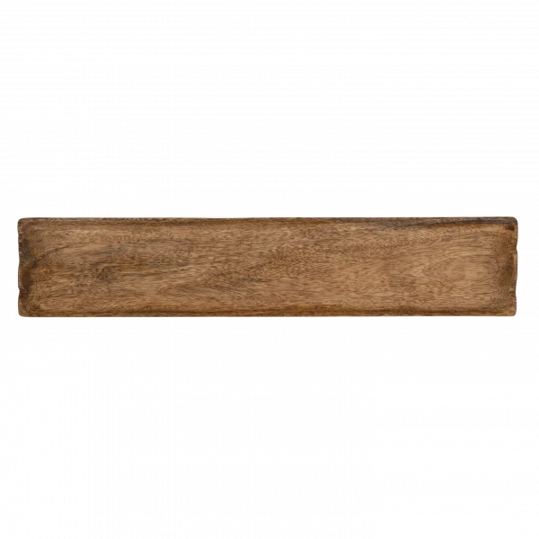 Plateau extra long en bois de manguier