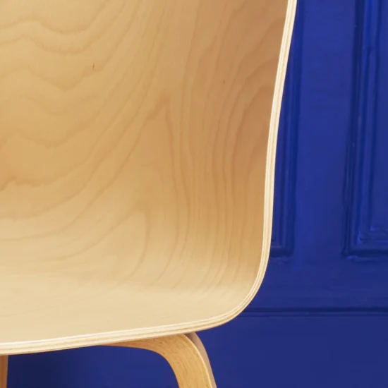 Chaise design en bois de hêtre 100 % Française CL10b - Margaux Keller