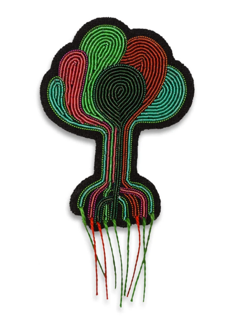 Broche Arbre de Vie 4,7 x 5,6 cm - Macon & Lesquoy