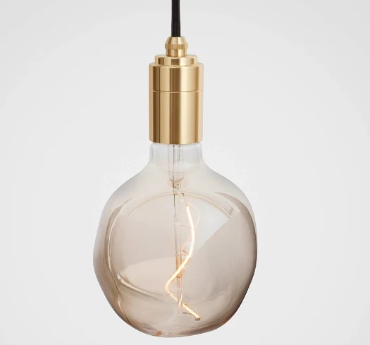 Suspension en laiton pour ampoule led soufflées à la bouche - Tala