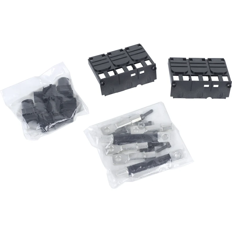 Circuit Breaker Accessory, PowerPacT J, Rear Connection Kit, 3 Pole, Mixed, 4x Short, 2x Covers