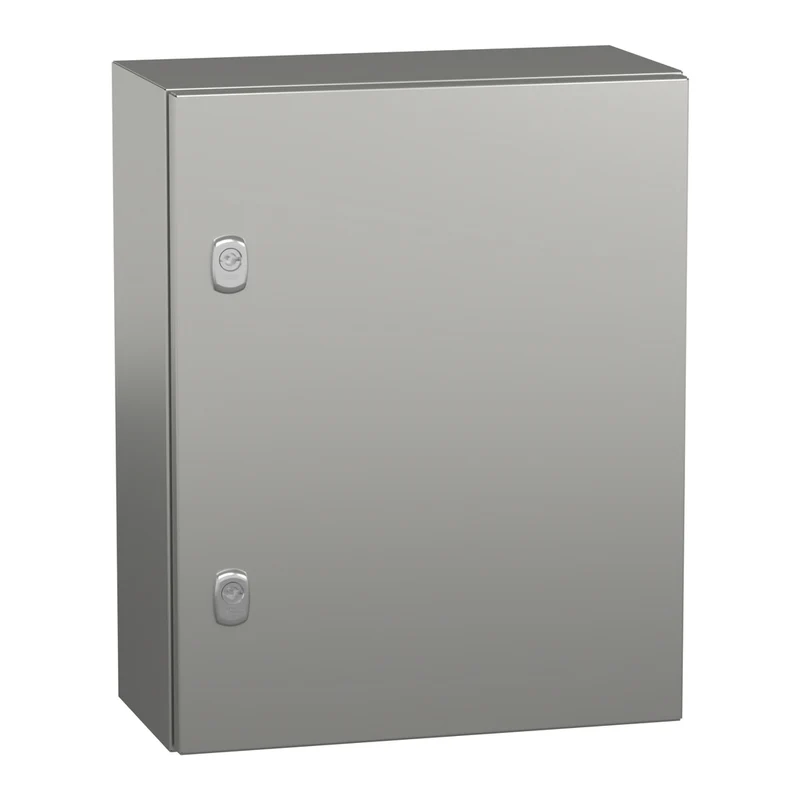 Wall Mounted Enclosure, PanelSeT S3X, Stainless Steel 316L, Plain Door, 500x400x200mm, IP66