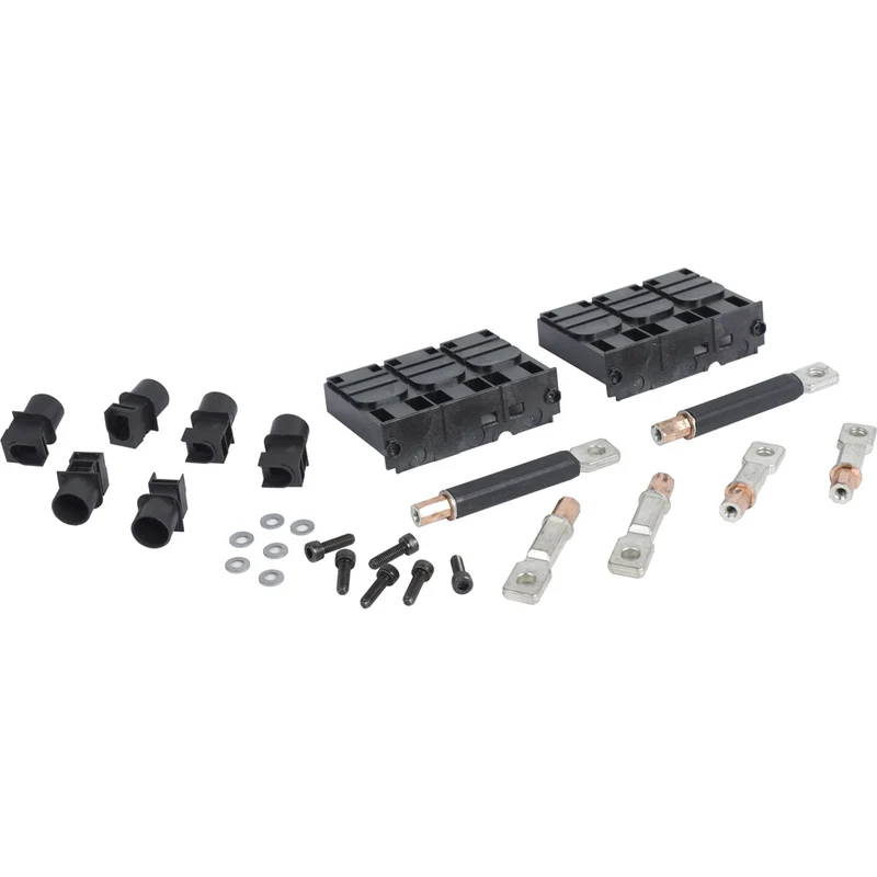 Circuit Breaker Accessory, PowerPacT H, Rear Connection Kit, 3 Pole, Mixed, 4x Short, 2x Covers