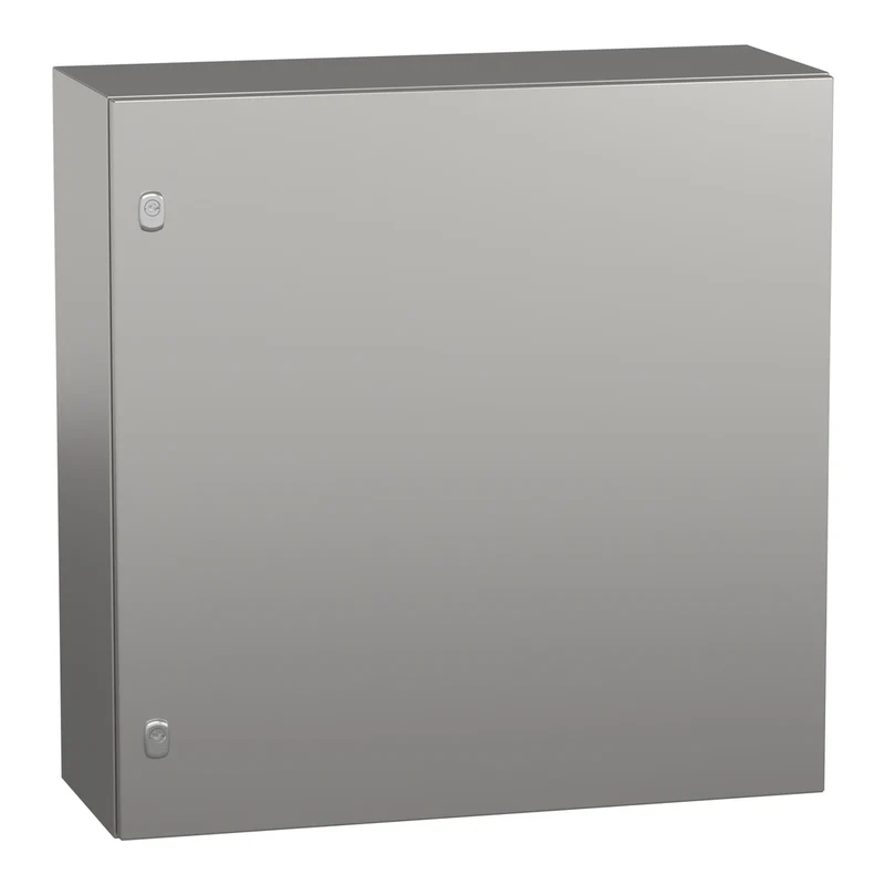 Wall Mounted Enclosure, PanelSeT S3X, Stainless Steel 316L, Plain Door, 800x800x300mm, IP66