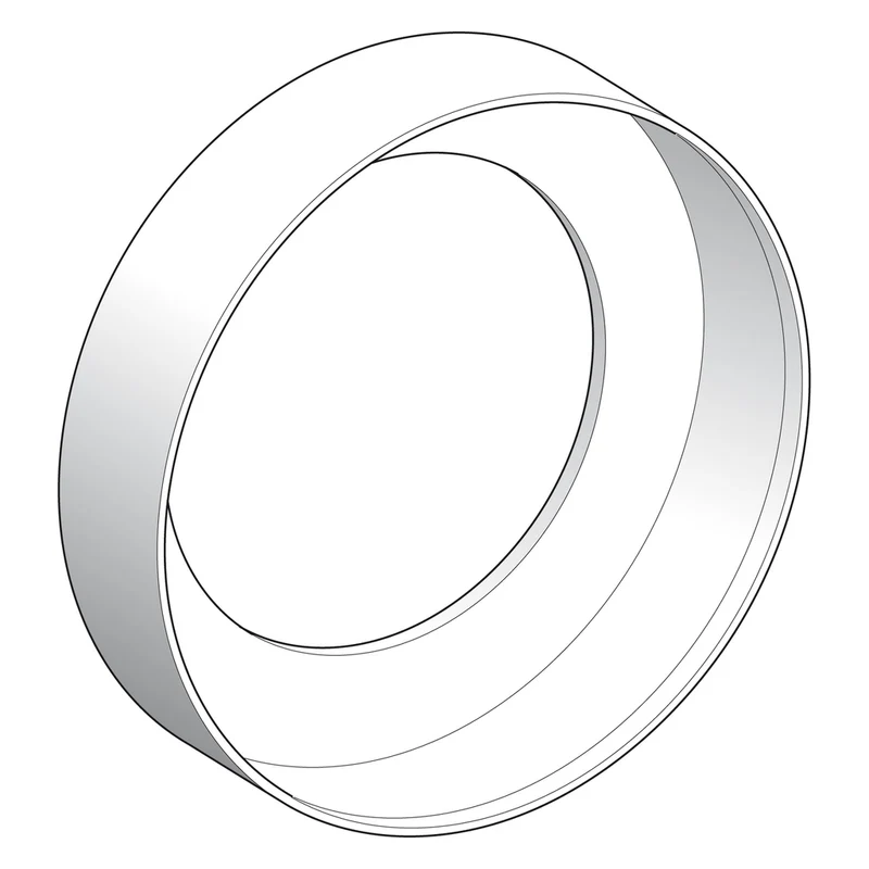 Washer, Harmony XB4, Chromium Plated Liquid Spray Protective Washer, For Insertion Beneath Head 22mm