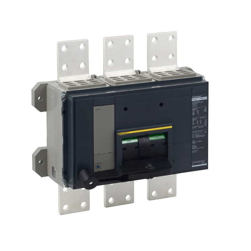 Circuit Breaker, PowerPacT R, 1200A, 3 Pole, 600VAC, 18kA, Busbar, ET 1.0I, (80 Or 100)%