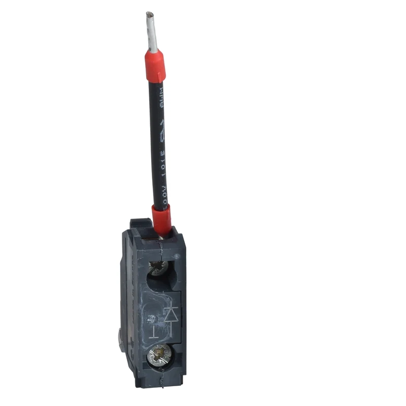 Single Block For Test Light Function, Harmony XB4, 12 And 24V AC DC, 24...120V AC DC