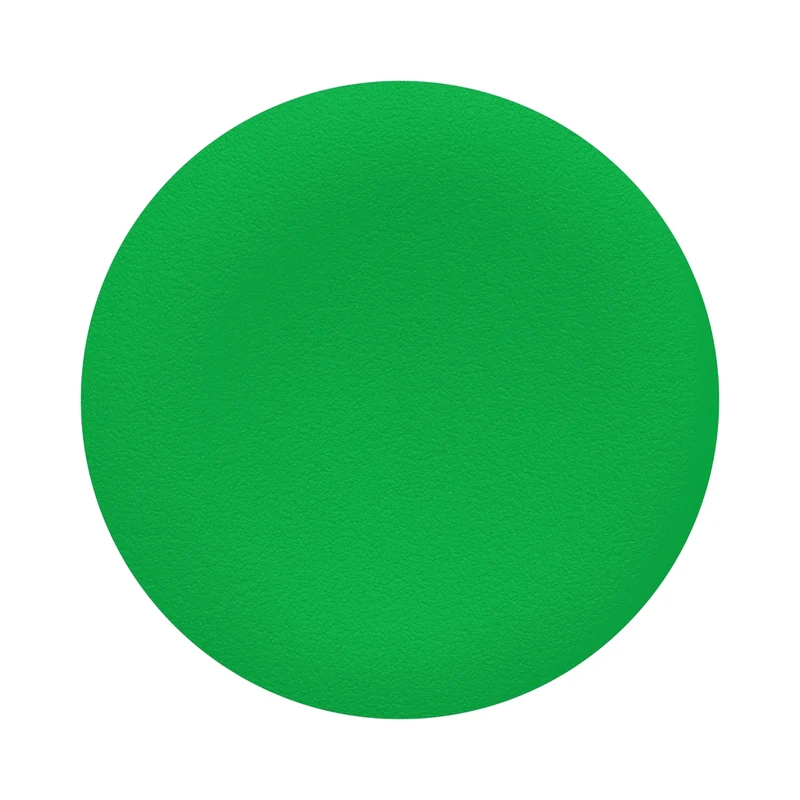 Cap For Push Button Head, Harmony XB4, Selector Switch, Plastic, Green Flush, 22mm, Unmarked