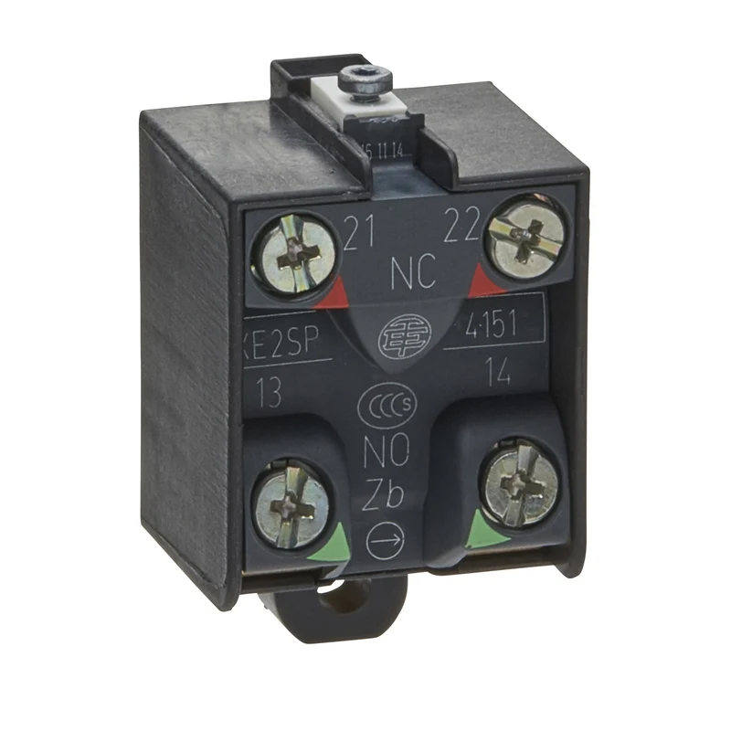 Contact Block, Harmony XPE, Preventa Safety Detection, 1 Step Or 2 Step Switch, 1NO + 1NC